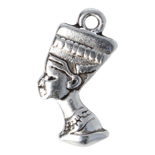 Nefertiti medál, 23x15 mm (1 db)