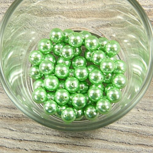Shell pearl zöld golyó, 8 mm